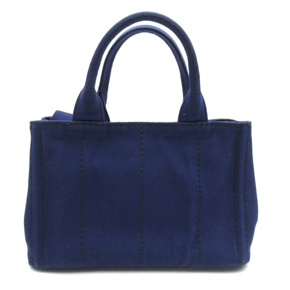Prada Tote Bag 2Way Kanapa Blue - Picture 1 of 10